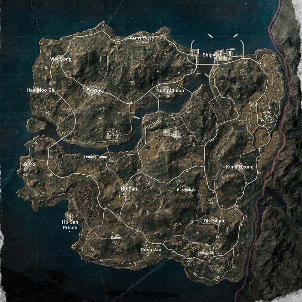 Erangel Map